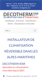 Mobile Screenshot of chauffage-decotherm.com